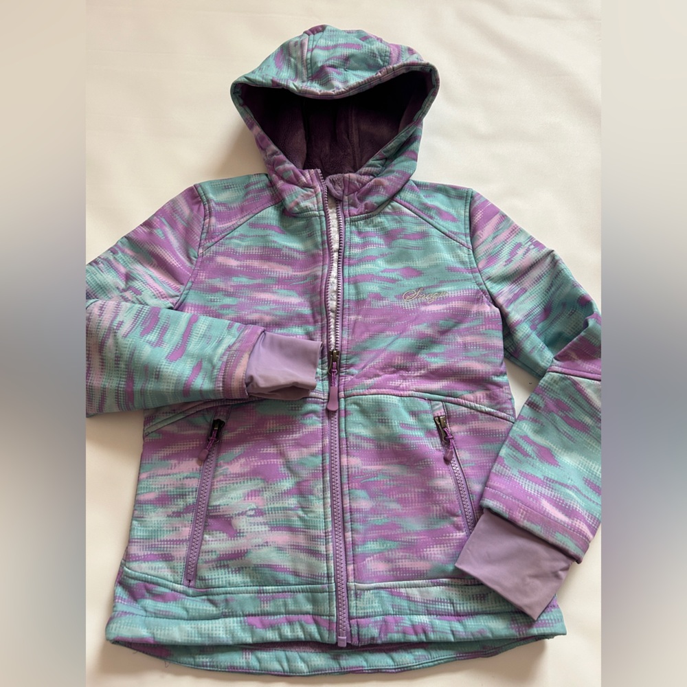 SNOZU soft shell jacket girls 7/8 good condition